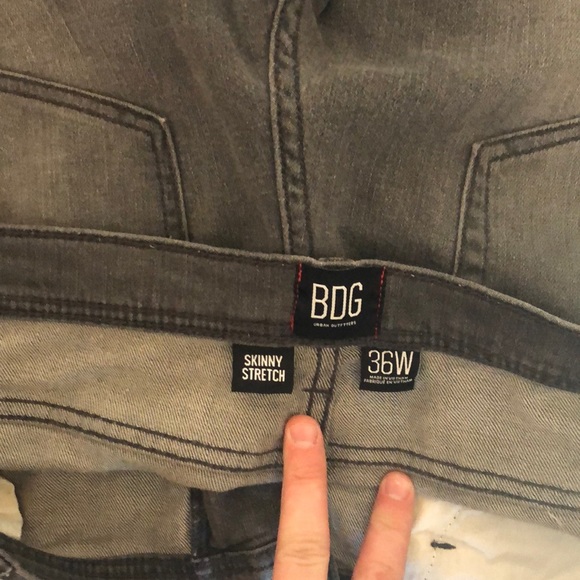 BDG (urban outfitters) racing stripe jeans - Picture 4 of 4